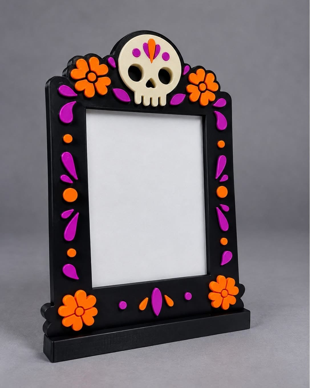 Portaretrato para ofrenda en impresión 3D