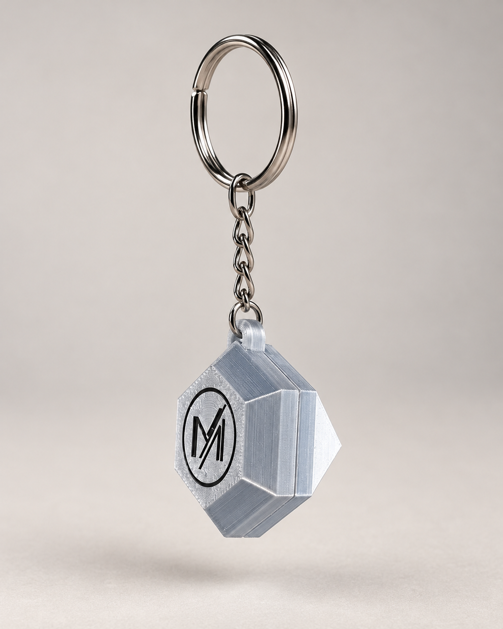 Llavero Diamante con Compartimento Secreto | Personalizable en Impresión 3D