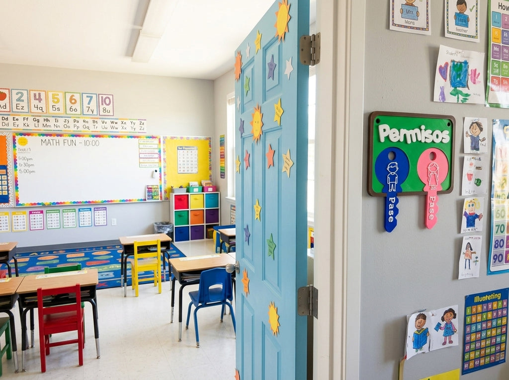 Portallaves Didáctico “Permisos” para Niños | Impresión 3D